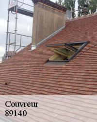 Le démoussage de la toiture à Courlon Sur Yonne dans le 89140