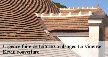Kevin couverture : un habitué des travaux d'urgence pour les fuites de toit à Coulanges La Vineuse
