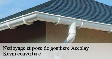 Kevin couverture : Pour la prise en main de l’entretien de vos gouttières à Accolay