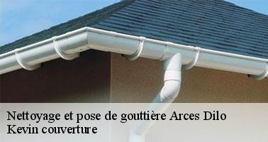 Un couvreur professionnel pour assurer vos travaux de gouttière à Arces Dilo