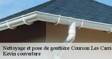 Qui se charge des travaux de mise en place des gouttières à Courson Les Carrieres dans le 89560?