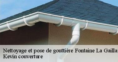 Qui se charge des travaux de mise en place des gouttières à Fontaine La Gaillarde dans le 89100?
