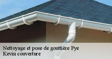 Qui se charge des travaux de mise en place des gouttières à Fye dans le 89800?