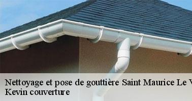 La restauration de votre gouttière avec les services de Kevin couverture à Saint Maurice Le Vieil