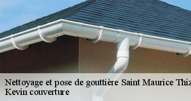Kevin couverture : Pour une gouttière propre et fonctionnelle à Saint Maurice Thizouailles