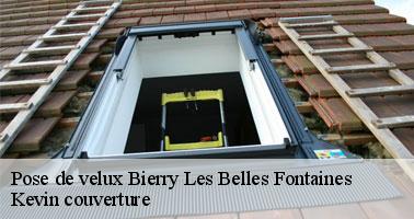 Le changement d'une fenêtre de toit à Bierry Les Belles Fontaines