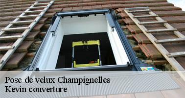La luminosité accrue par l'installation des fenêtres de toit à Champignelles