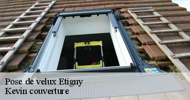 La luminosité accrue par l'installation des fenêtres de toit à Etigny