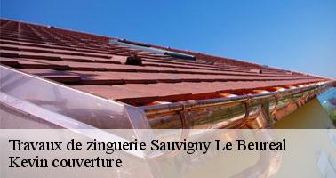 La réalisation des travaux de zinguerie avec un couvreur professionnel à Sauvigny Le Beureal